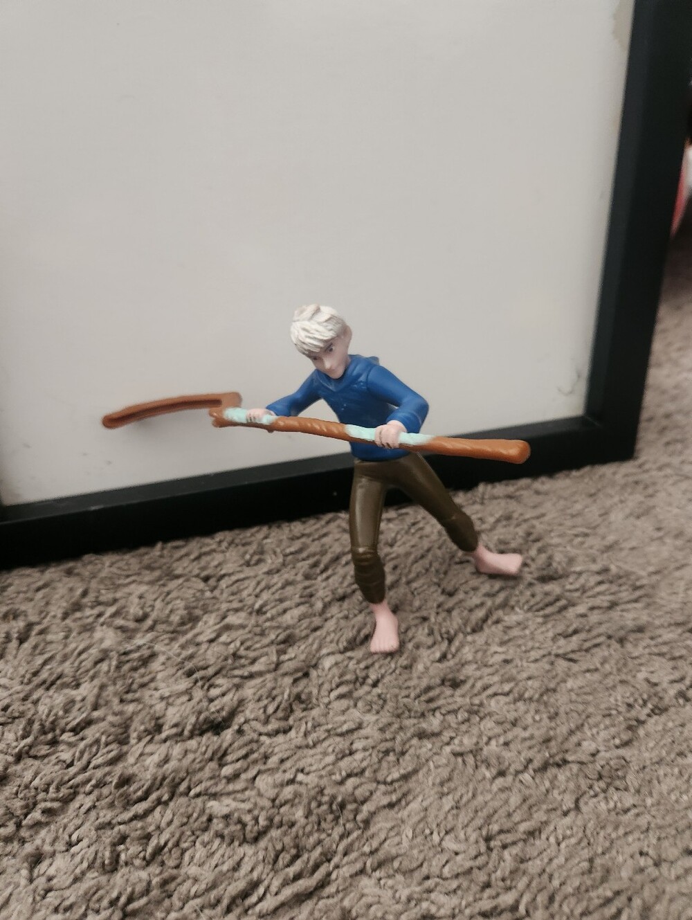 Jack Frost Action Figure 2012 McDonalds Figure #1 Rise Of The Guardians 4"